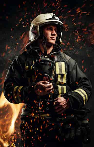 The Firefighter - Book cover
