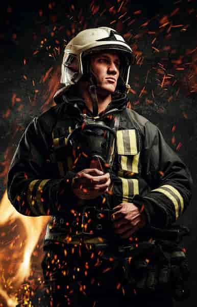 El bombero - Portada del libro